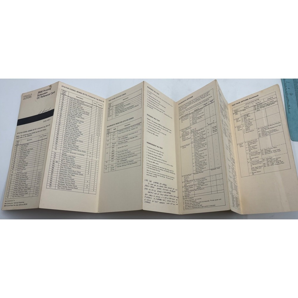 Vintage IBM Customer Engineering Reference Cards & Procedures Lot – 1960s - Picture 11 of 15